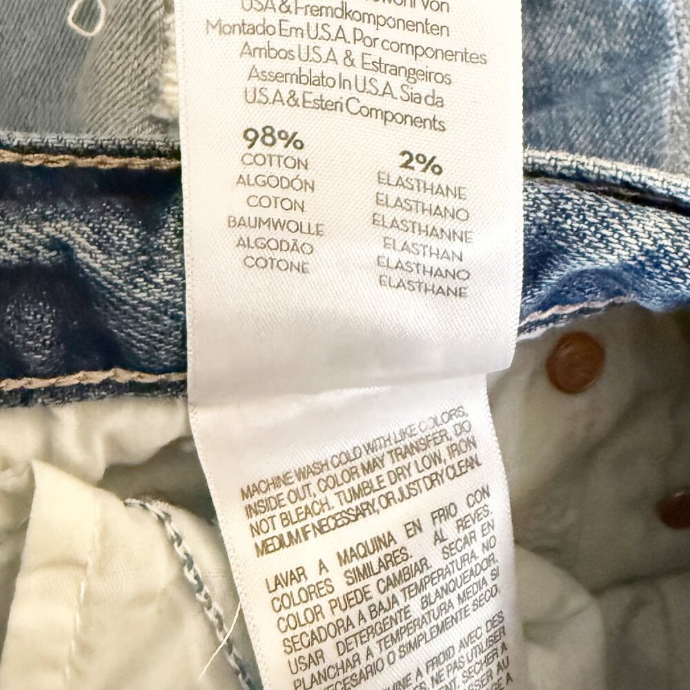 Mother The Trickerster Skimp Fray Thrill Seeker Jeans Size 27 - Picture 9 of 9